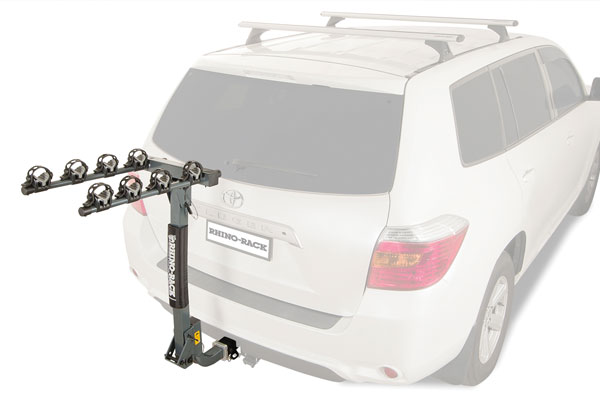 hitch cargo carrier with bike rack