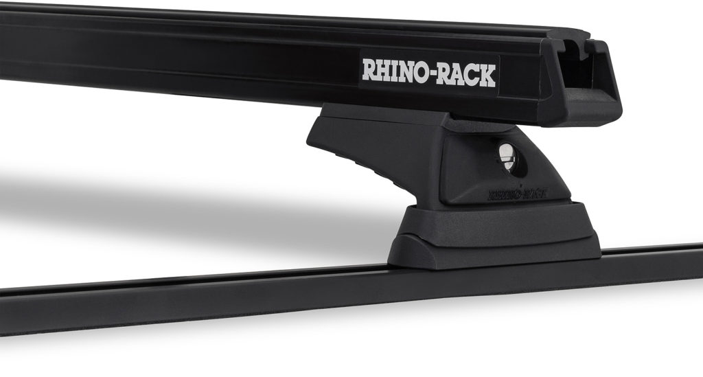 Heavy Duty RCL Trackmount Black 2 Bar Roof Rack Roof Racks City in Perth
